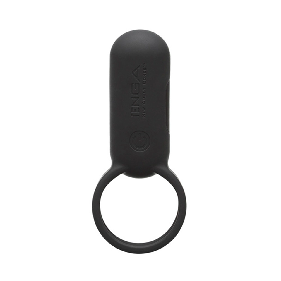 Tenga SVR Negro Anillo Vibrador