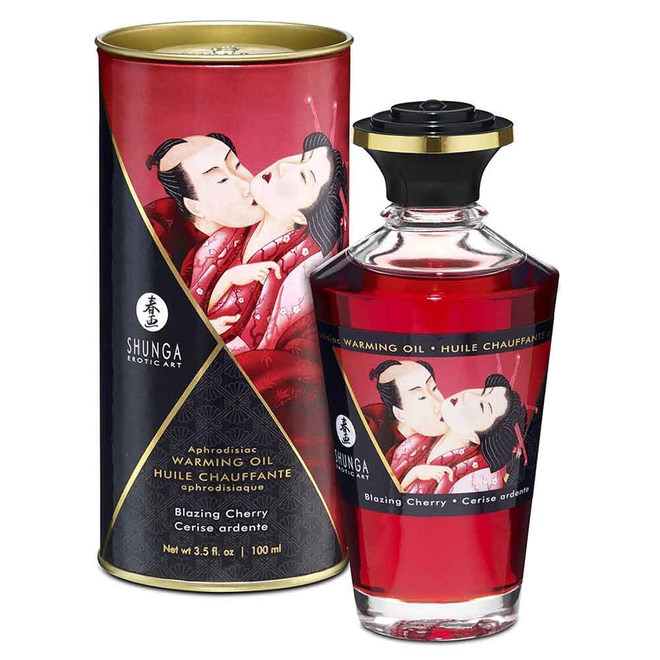 Shunga Blazing Cherry Aceite Afrodisíaco
