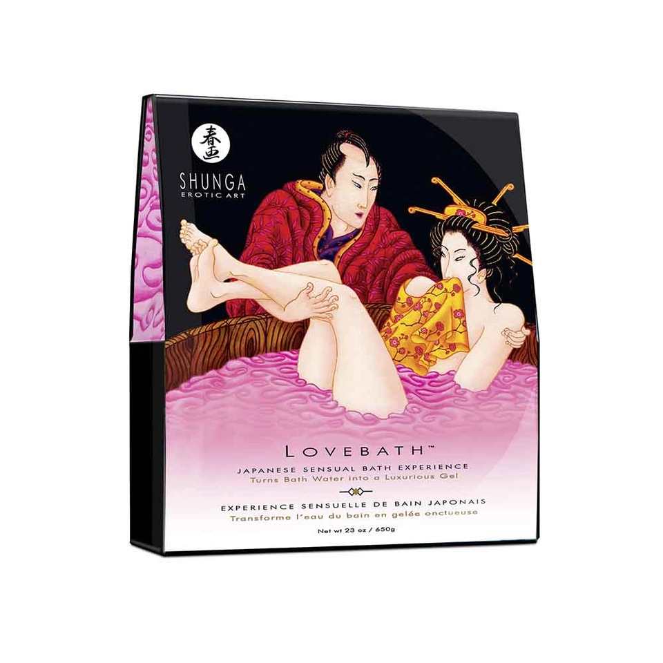 Shunga Lovebath Dragon Fruit Sels de Bain