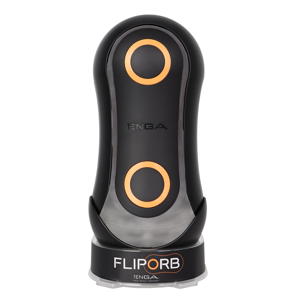 Tenga Flip Orb Strong Orange Crash Masturbador