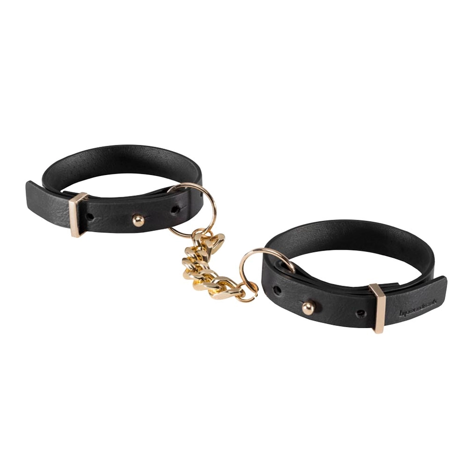 Bijoux Indiscrets Maze Thin Handcuffs Black