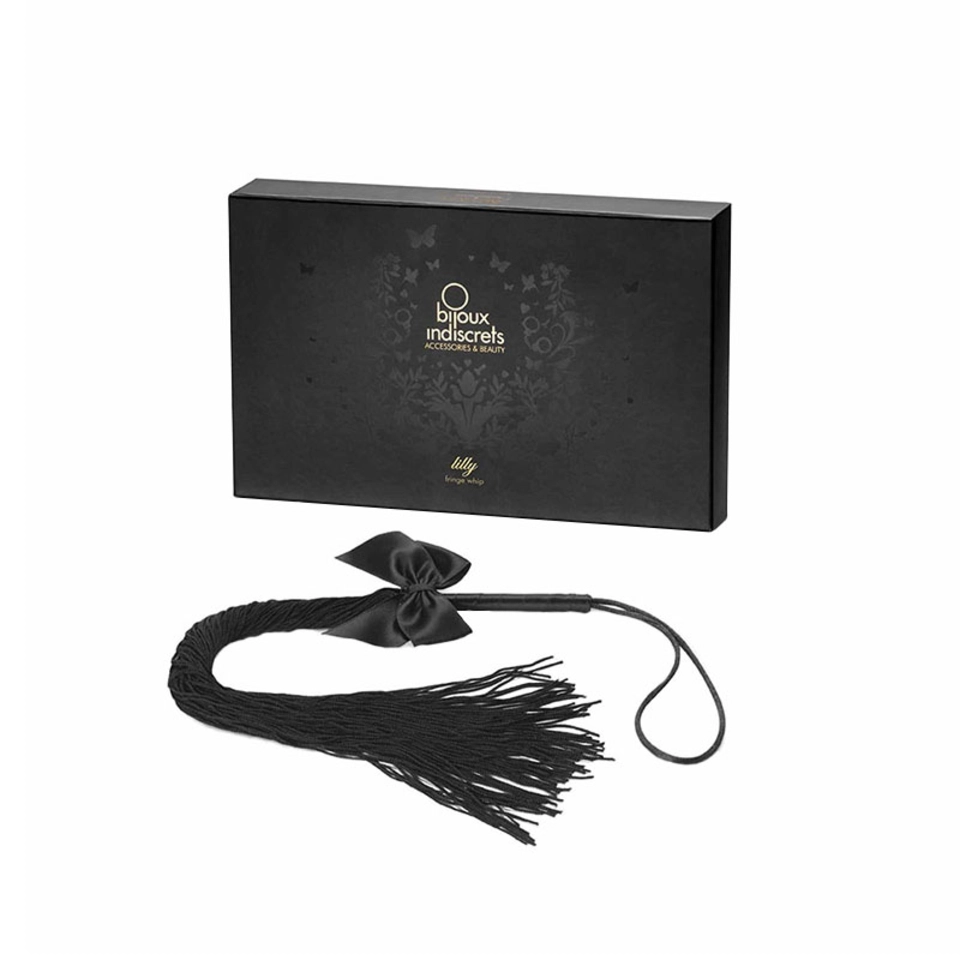 Bijoux Indiscrets Lilly Peitsche mit Stofffransen 2