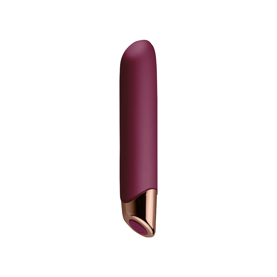 Rocks-Off Chaiamo Bordeauxrotes Vibro-Bullet