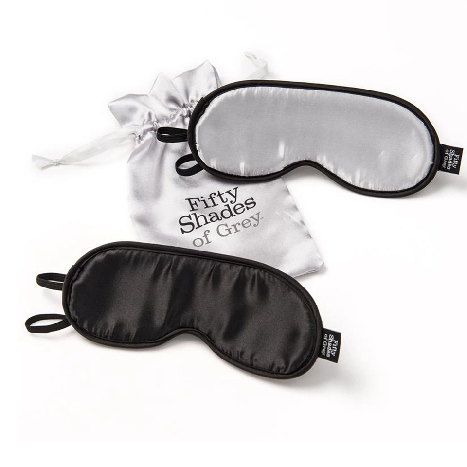 Fifty Shades of Grey Set di Due Mascherine Copri Occhi