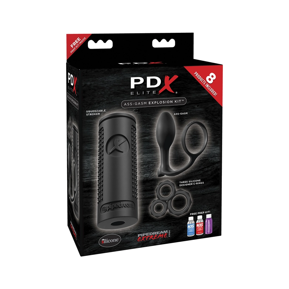 Pdx Elite Ass-gasm Explosion Kit de Masturbación 2