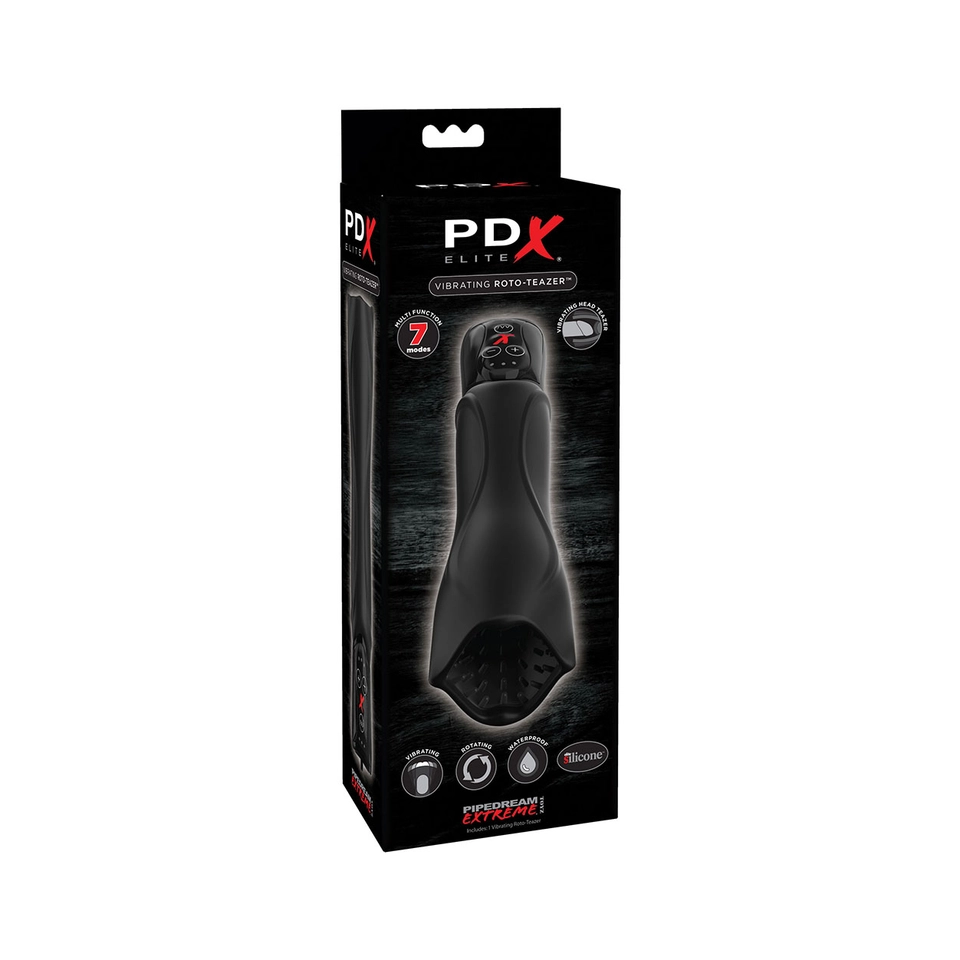 Pdx Elite Vibrating Roto-Teazer - Masturbator 2