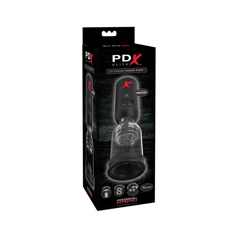 Pdx Elite Tip Teazer Power Pump Masturbador con Succión 2