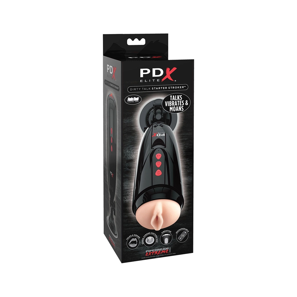 Pdx Elite Dirty Talk Starter Stroker - Masturbator 2