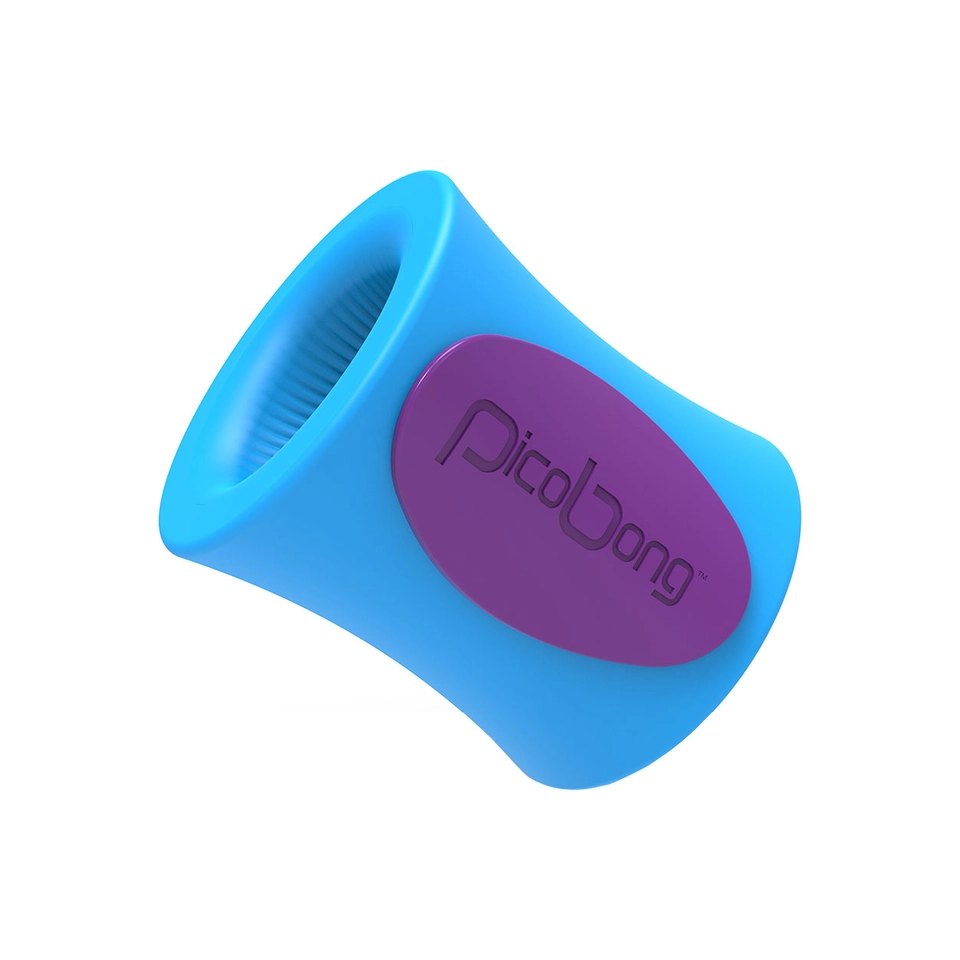 PicoBong Remoji Blowhole Turquoise Blue Masturbator Cup