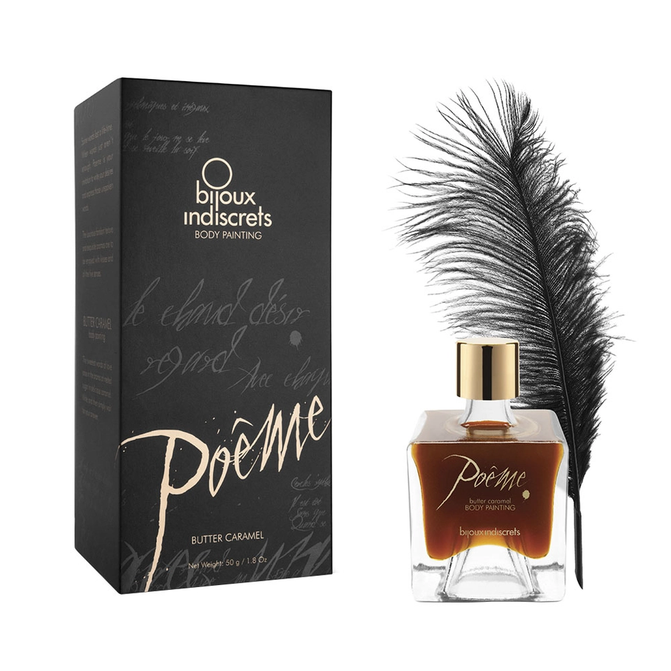 Bijoux Indiscrets Poême Caramelo Salado Pintura Corporal Besable
