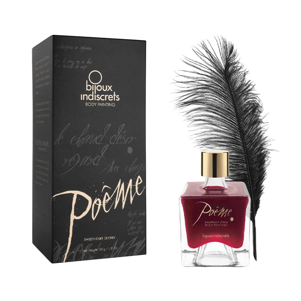 Bijoux Indiscrets Poême Cereza Pintura Corporal Besable