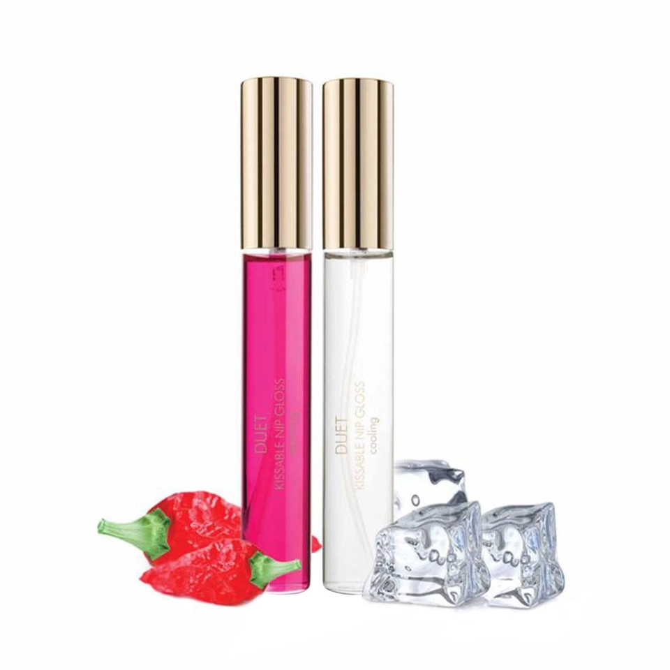 Bijoux Indiscrets Duet Cooling and Warming Nip Gloss