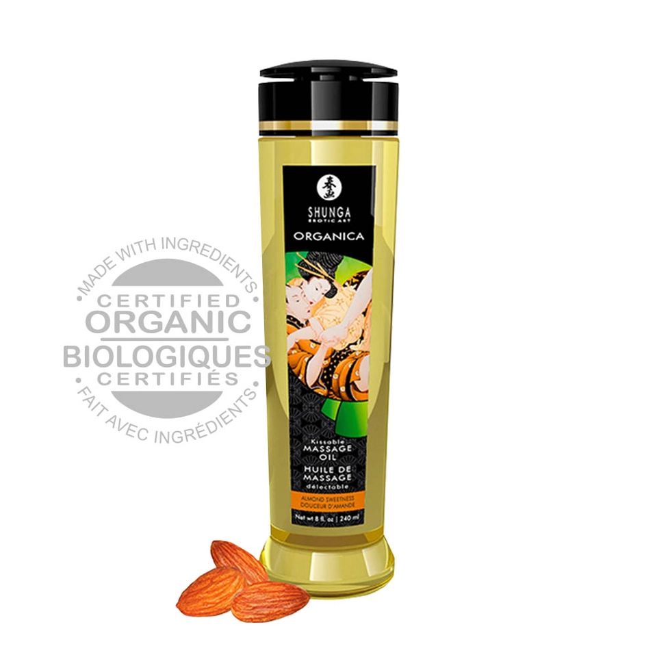 Shunga Almond Sweetness Organic Massage Oil