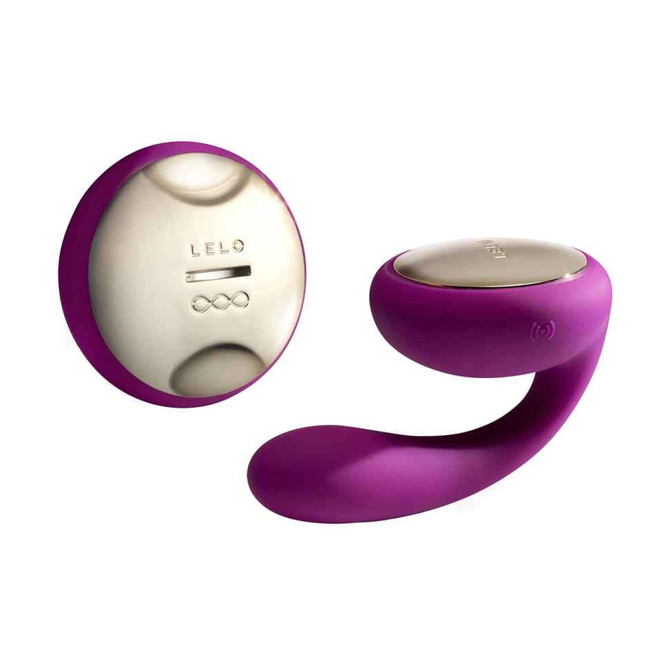 LELO Ida Deep Rose Vibrator for couples.