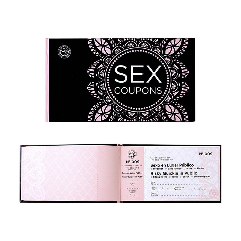 Secret Play Sex Coupons Cupones Idiomas Español e Inglés