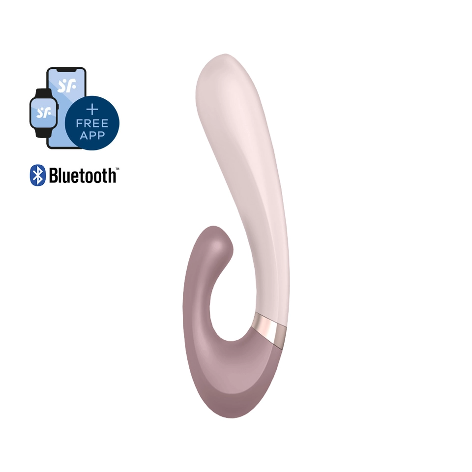 Satisfyer Heat Wave Marrón y Blanco (Mauve)