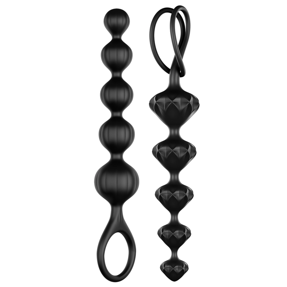 Satisfyer Love Beads Schwarz Analkette